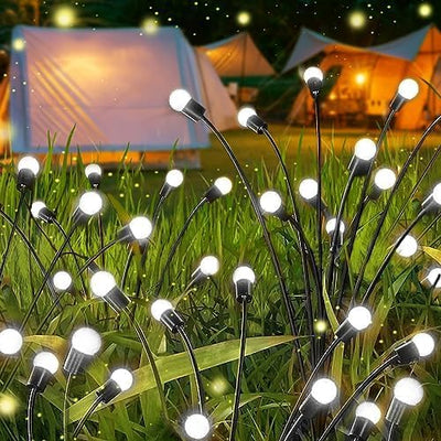 Lampes Solaires de Jardin – Éclairage Starburst Oscillant