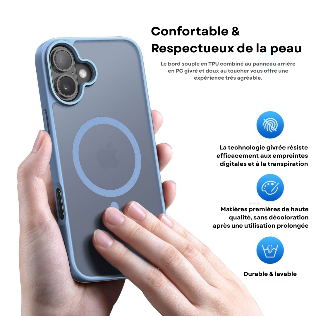 Coque Premium iPhone 17 MagSafe – Protection Fine & Robuste