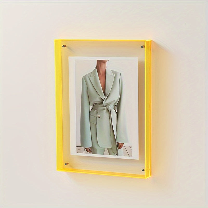 AcryliqueFrame – Cadre photo minimaliste pour œuvres d’art