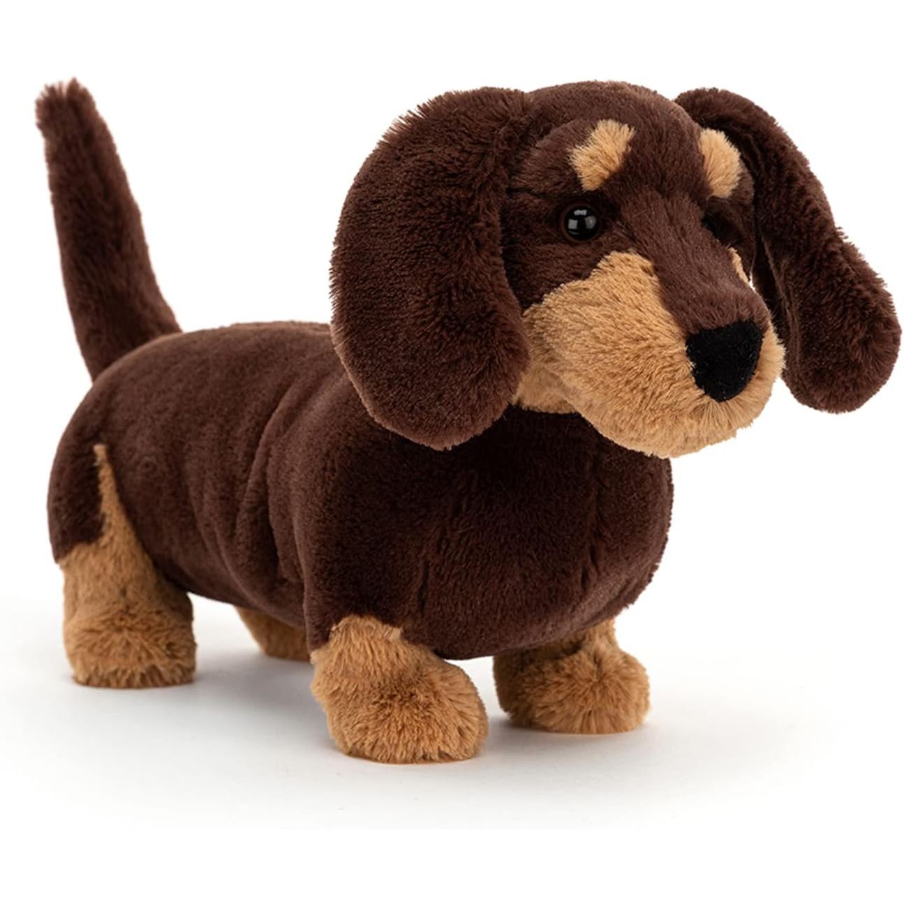 Jellycat Otto Sausage Dog – Peluche Teckel Otto, 18 cm