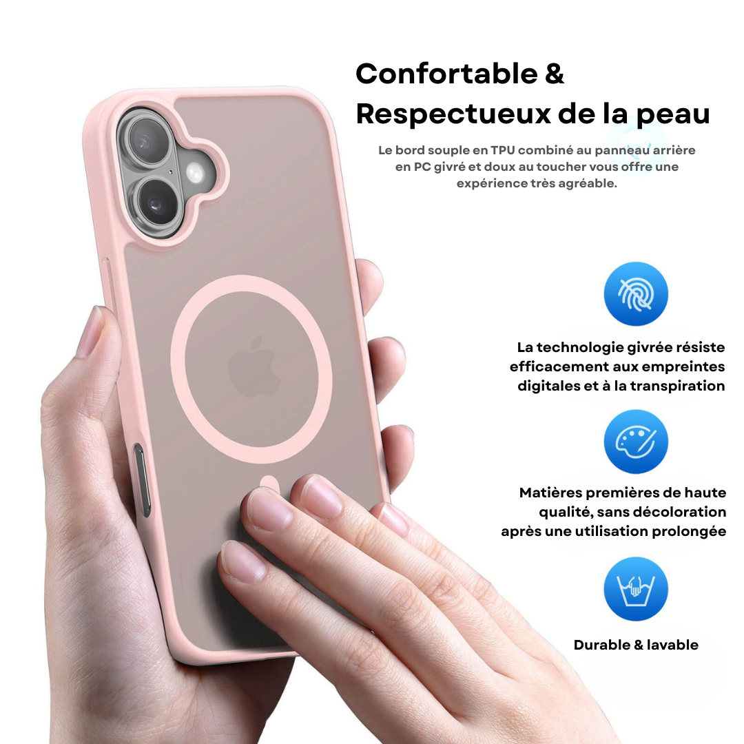 Coque Premium iPhone 17 MagSafe – Protection Fine & Robuste