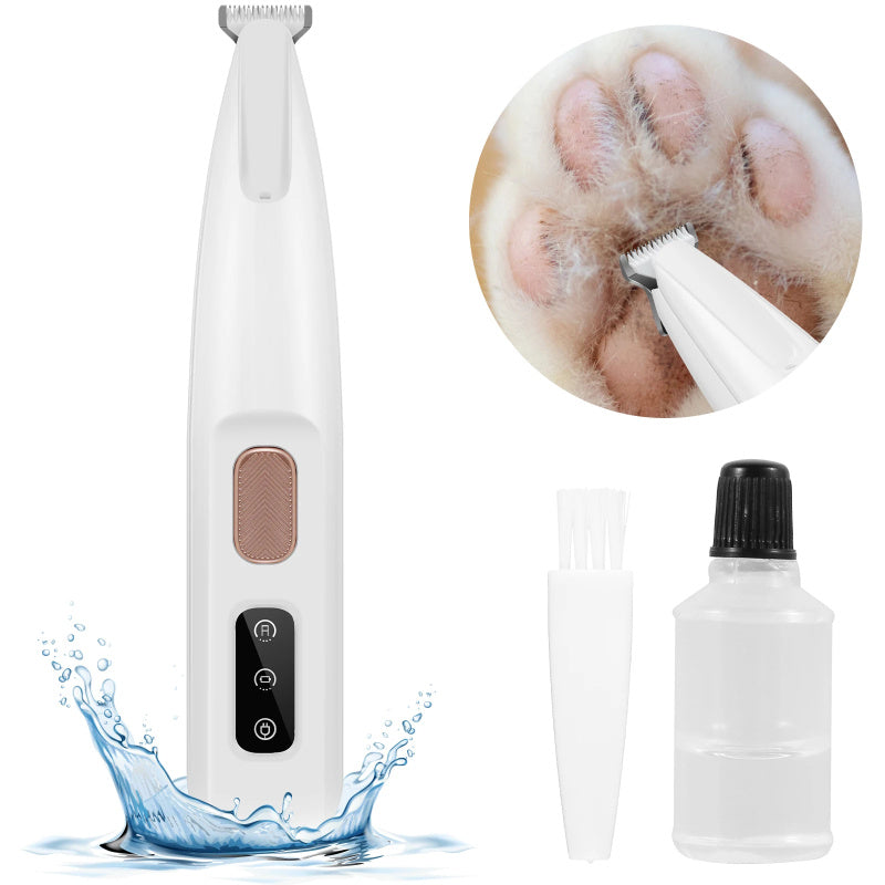 Tondeuse pour poils d'animaux avec lame large