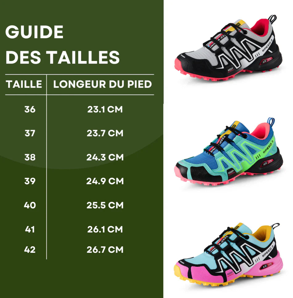 SpeedRun™ – Performance et Stabilité Absolues + Semelles Gratuites