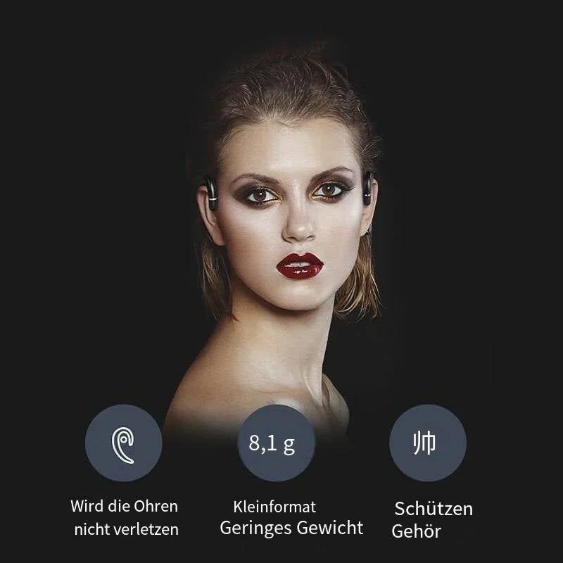 Oreillette sans fil C4 légère 12 g, autonomie 6 h pour la musique, 8 h d'appel, suppression du bruit CVC 6.0, fournie avec étui de recharge