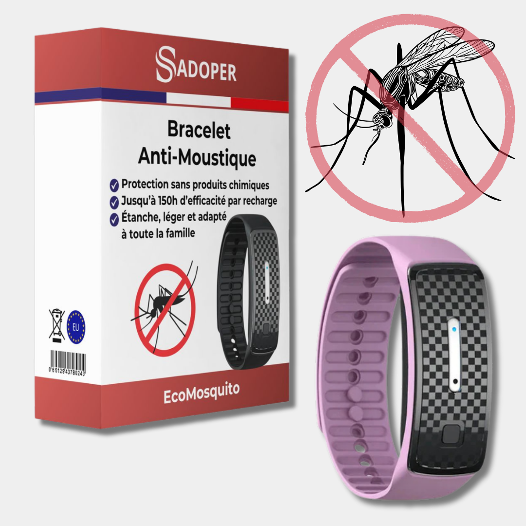Bracelet Anti-Moustique EcoMosquito