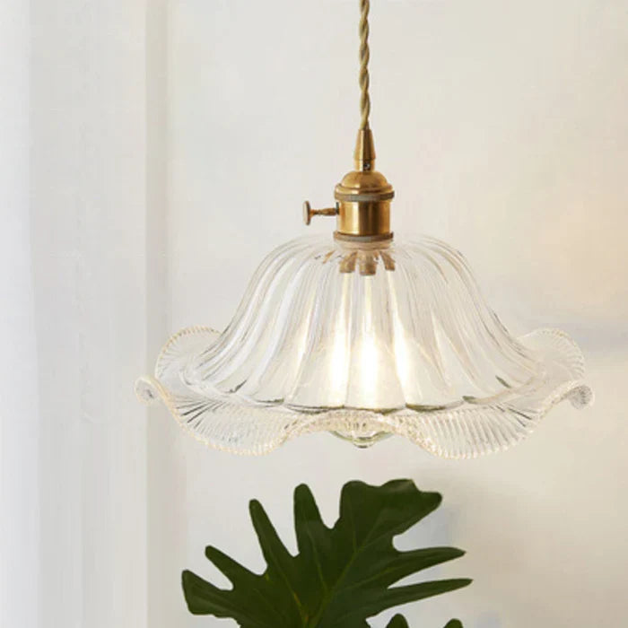 Lampe à suspension en verre - OpulentGlow