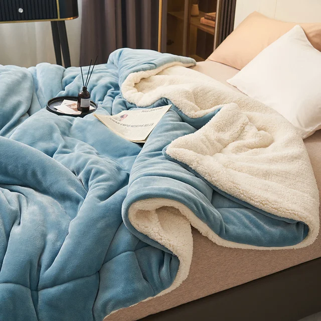 Plaid polaire flanelle chaud et moelleux