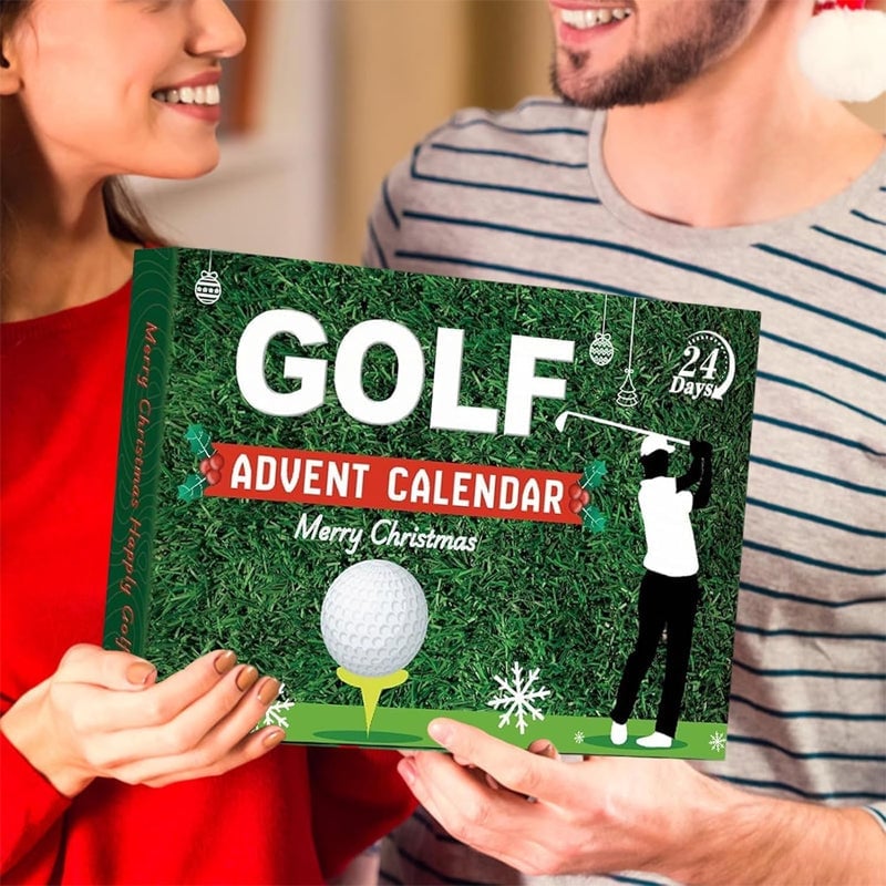 Calendrier de l'Avent Golf - Cadeau de Noël pour les golfeurs