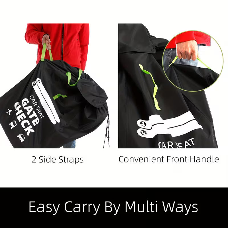 Sac à dos de voyage pour siège-auto convertible | Protège-siège étanche pour enfants