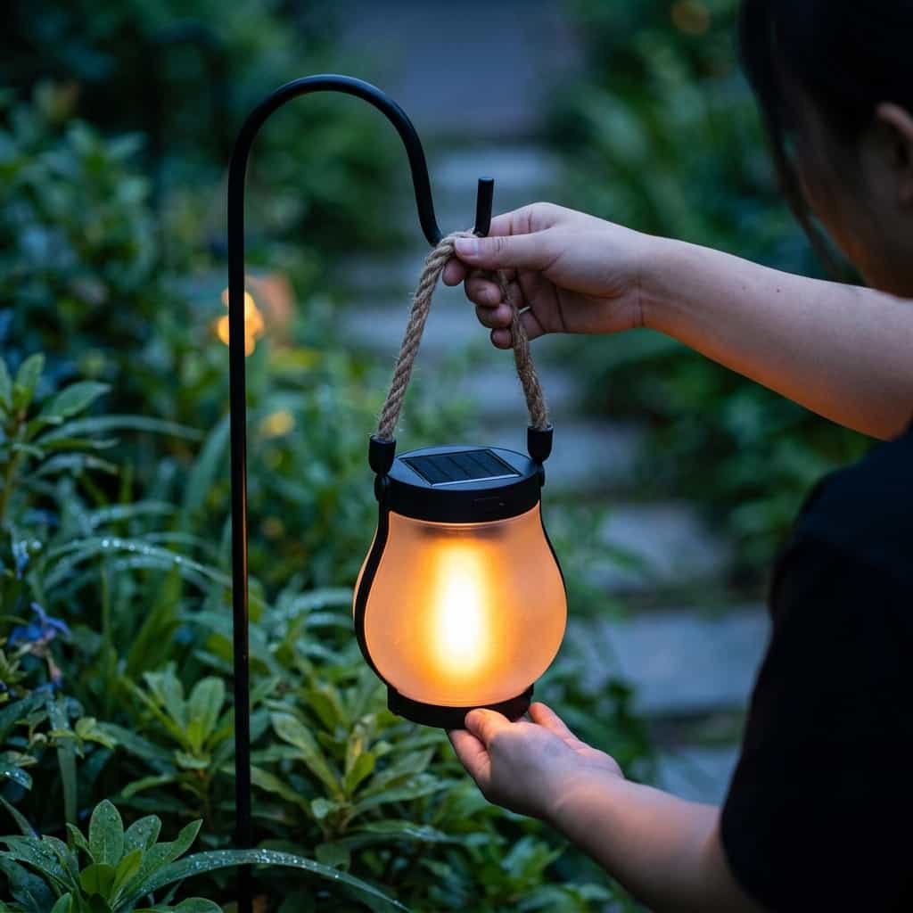 Lanterne Solaire EverFlame – Une Flamme Parfaite, Chaque Nuit