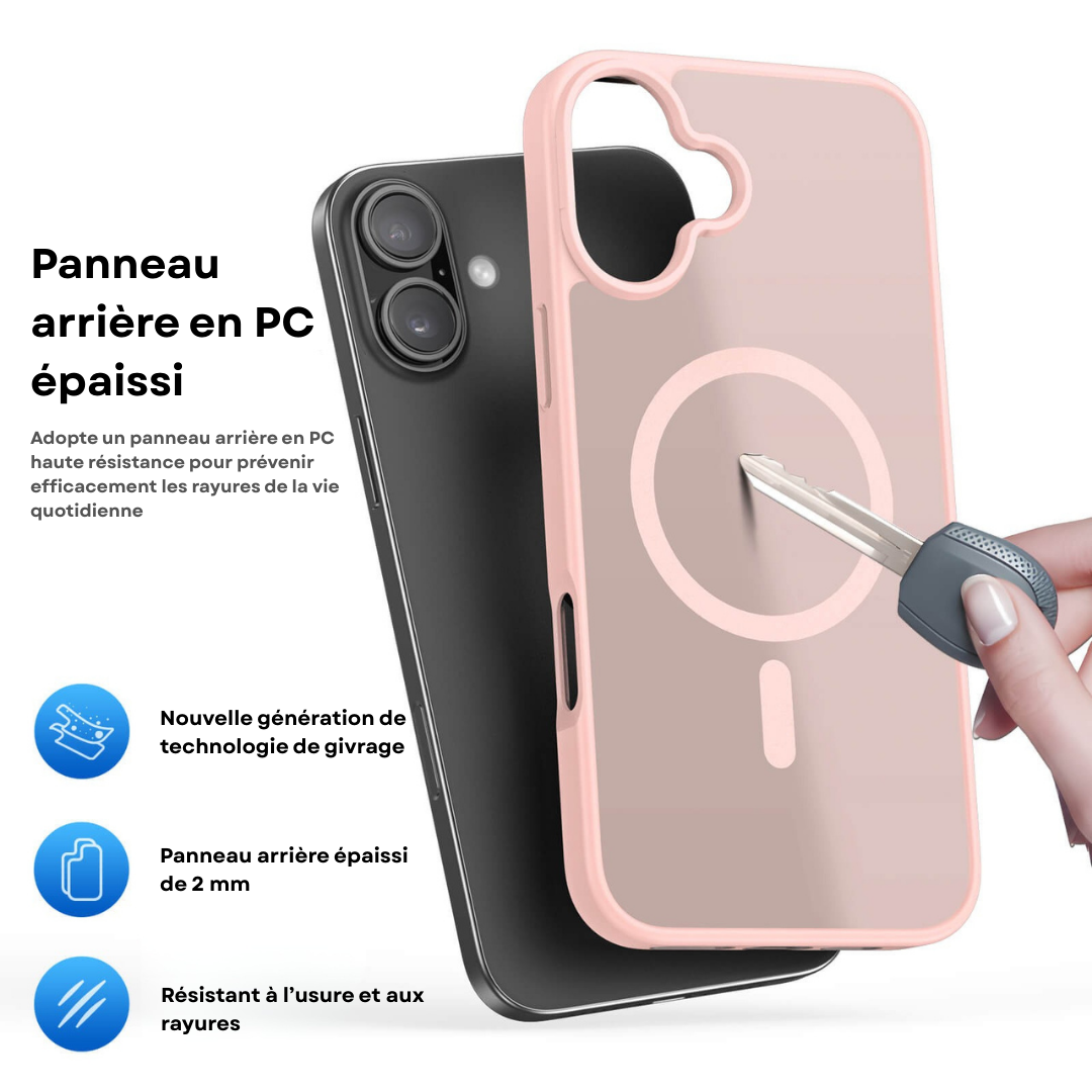 Coque Premium iPhone 17 MagSafe – Protection Fine & Robuste