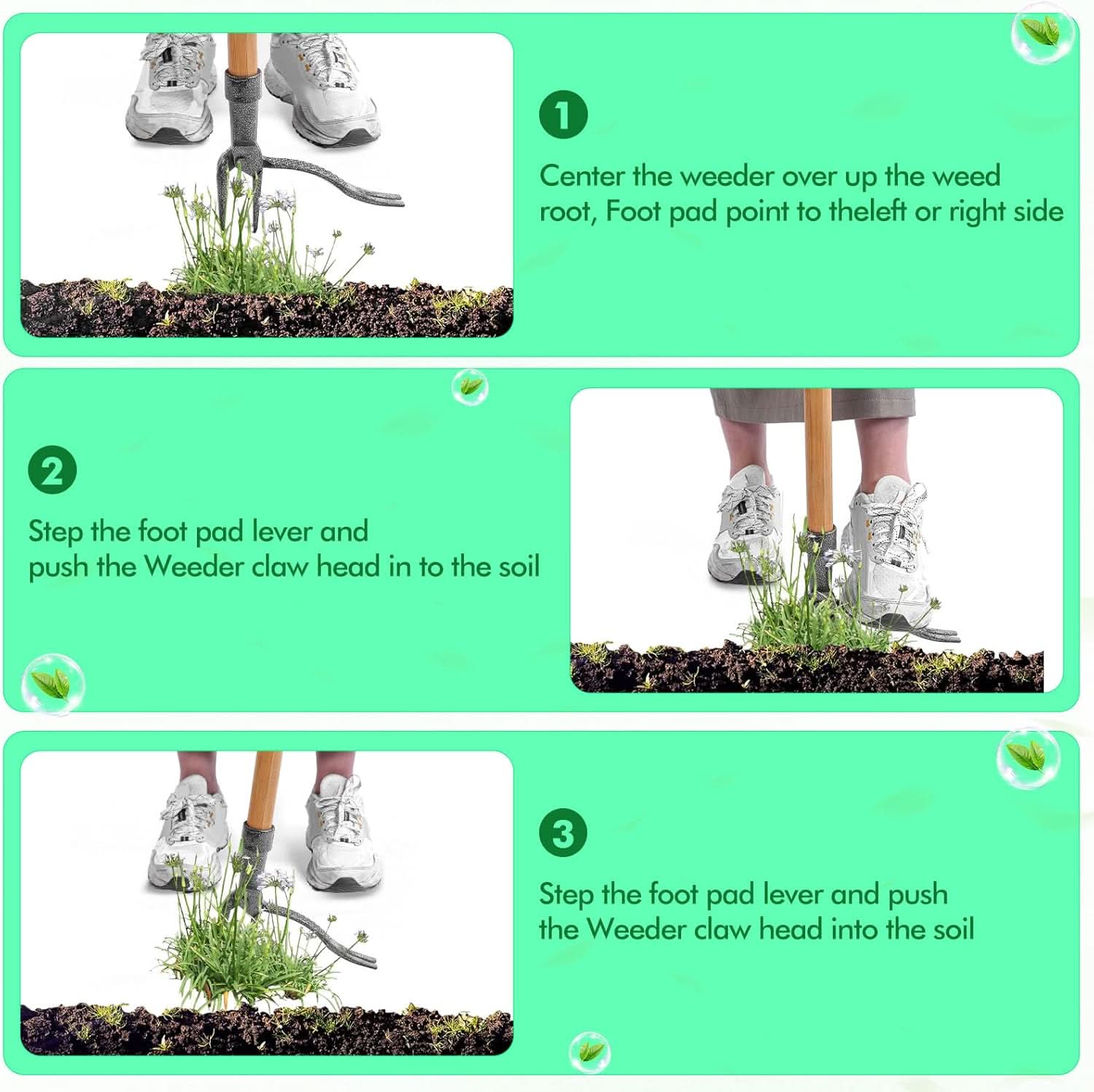 Outil de jardin robuste | Utilisation pour l'entretien extérieur