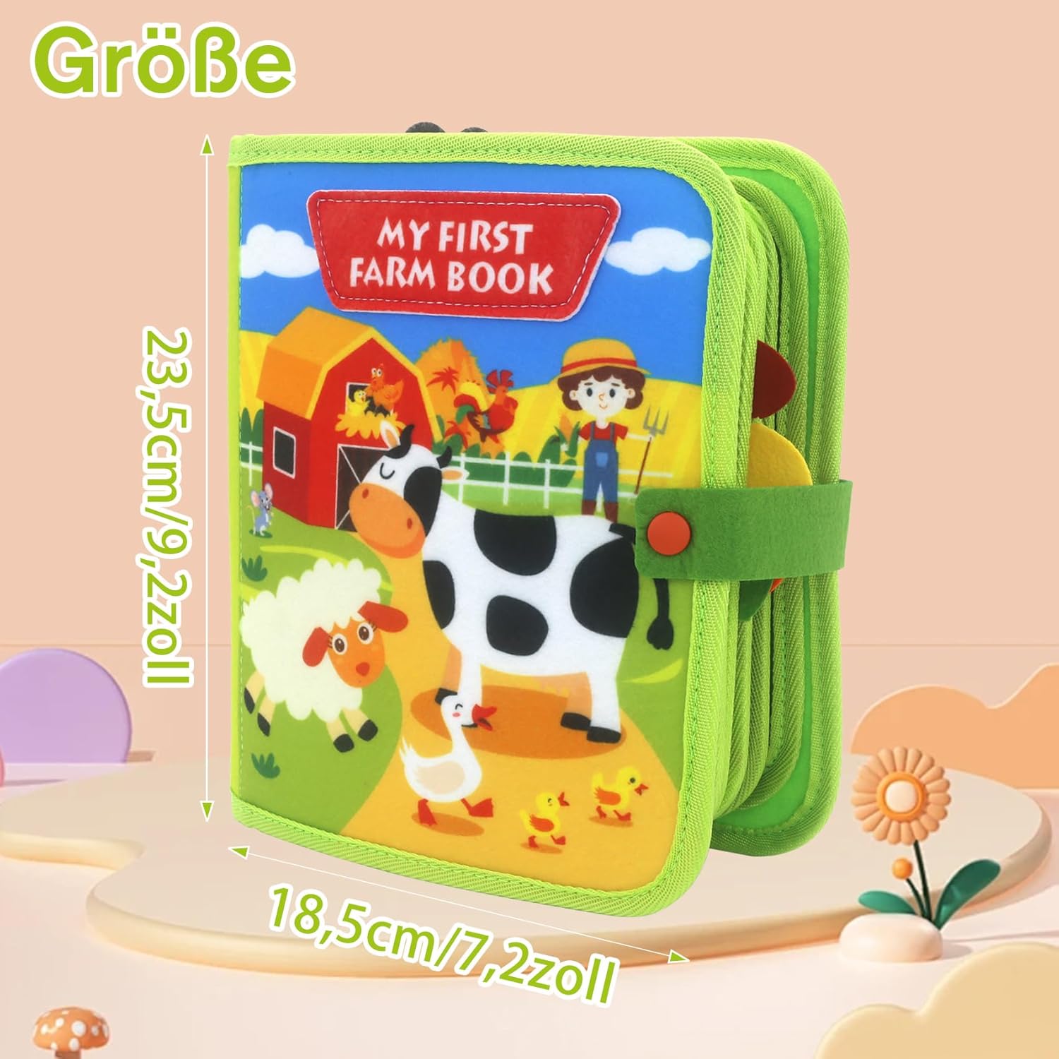 Livre Éducatif Montessori – Histoires de la Ferme