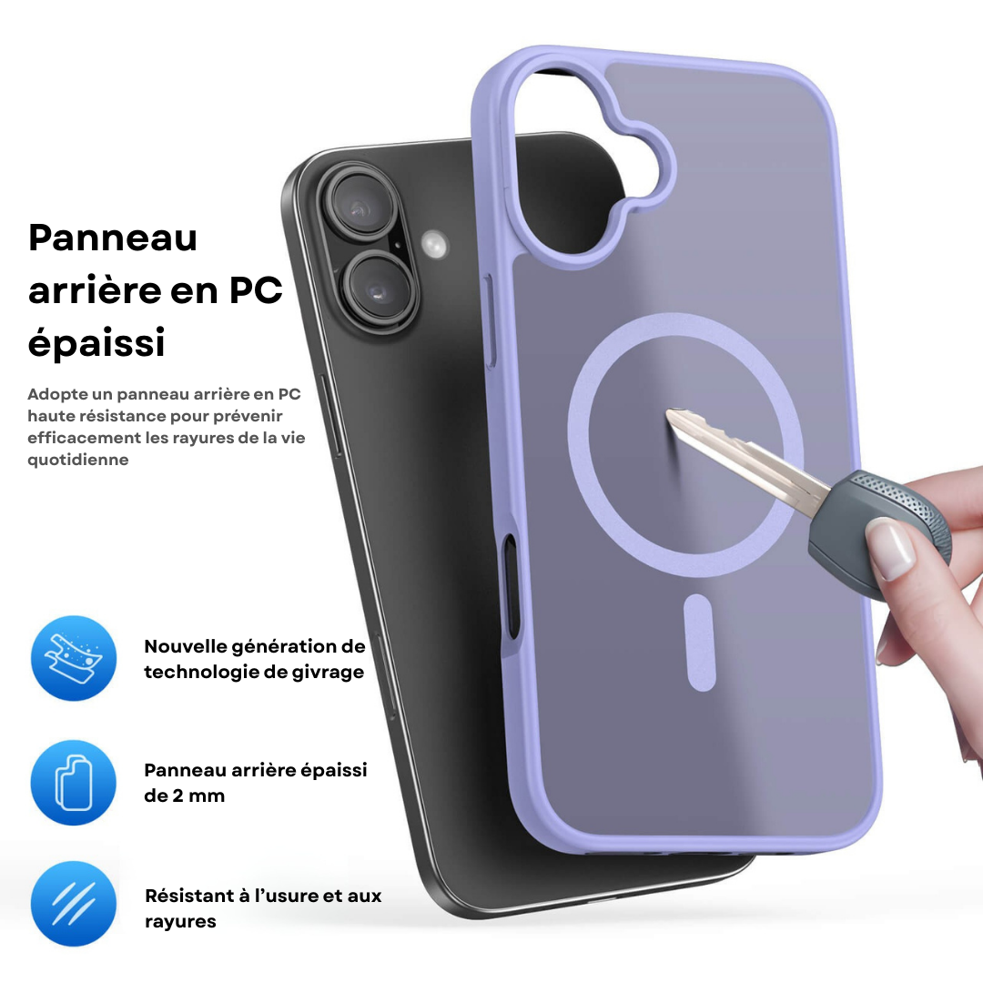 Coque Premium iPhone 17 MagSafe – Protection Fine & Robuste