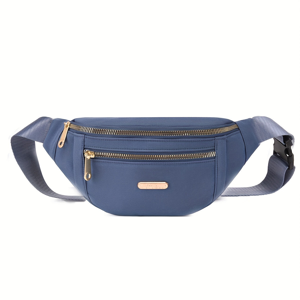 Sac banane léger pour femmes avec plusieurs poches zippées et une sangle réglable