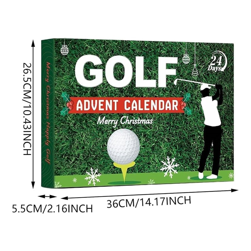 Calendrier de l'Avent Golf - Cadeau de Noël pour les golfeurs