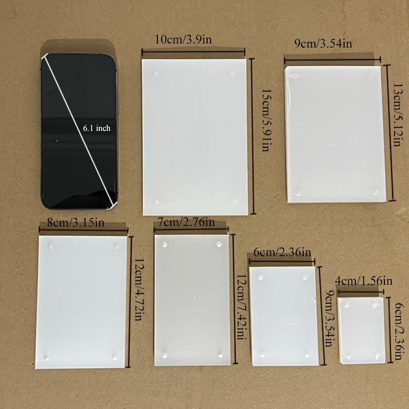 ElegantFrame - Cadre photo horizontal en acrylique pour intérieurs modernes