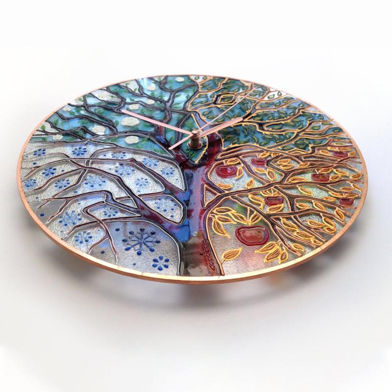 Horloge murale arbre de vie