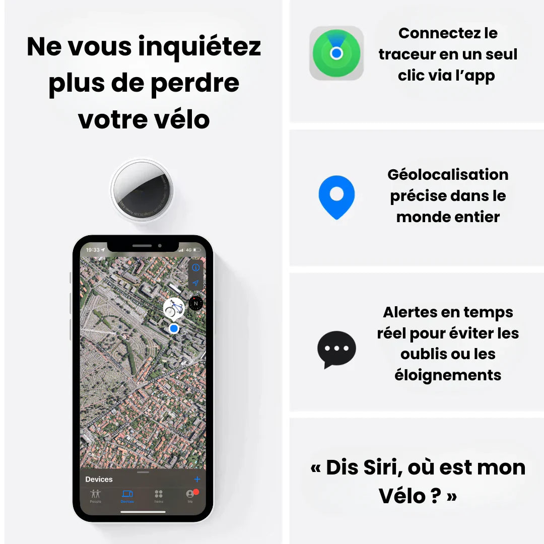 Traceur GPS Narsago Sans Abonnement - iOS