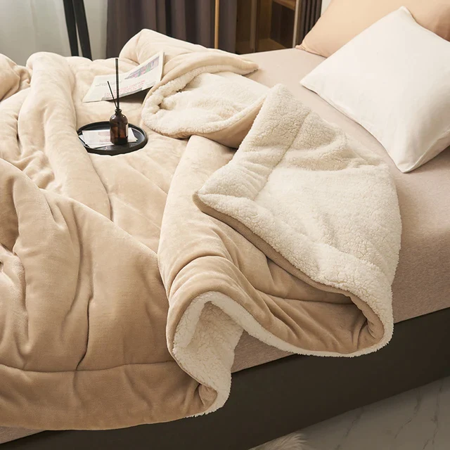 Plaid polaire flanelle chaud et moelleux
