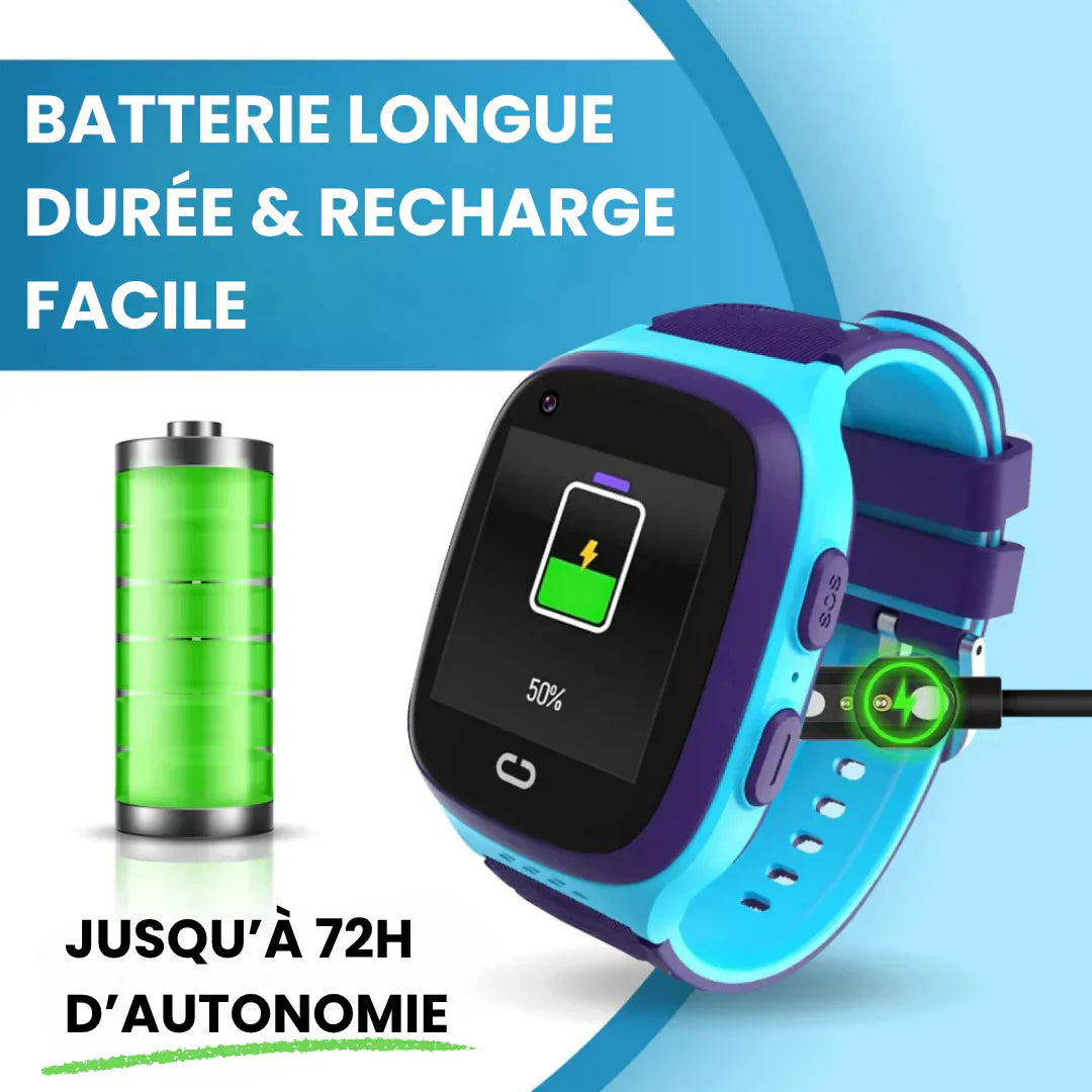 Montre GPS Connectée 4G Pour Enfant