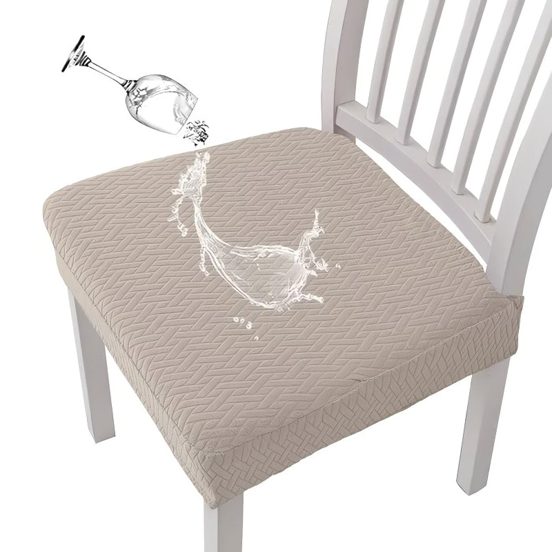 Scanto | Housse de chaise Jacquard imperméable! Durable, élégant et facile à nettoyer