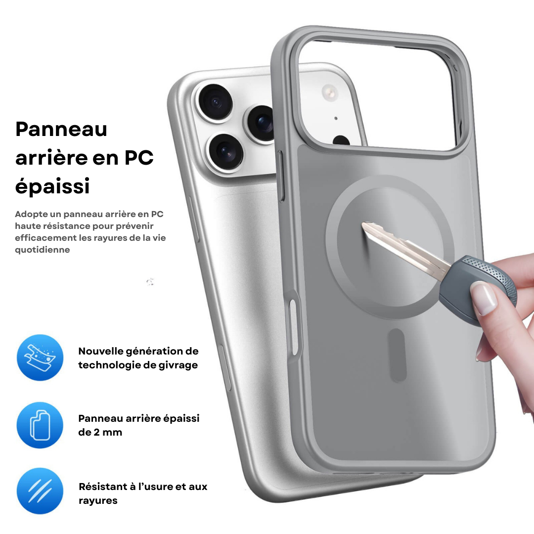 Coque Premium iPhone 17 MagSafe – Protection Fine & Robuste