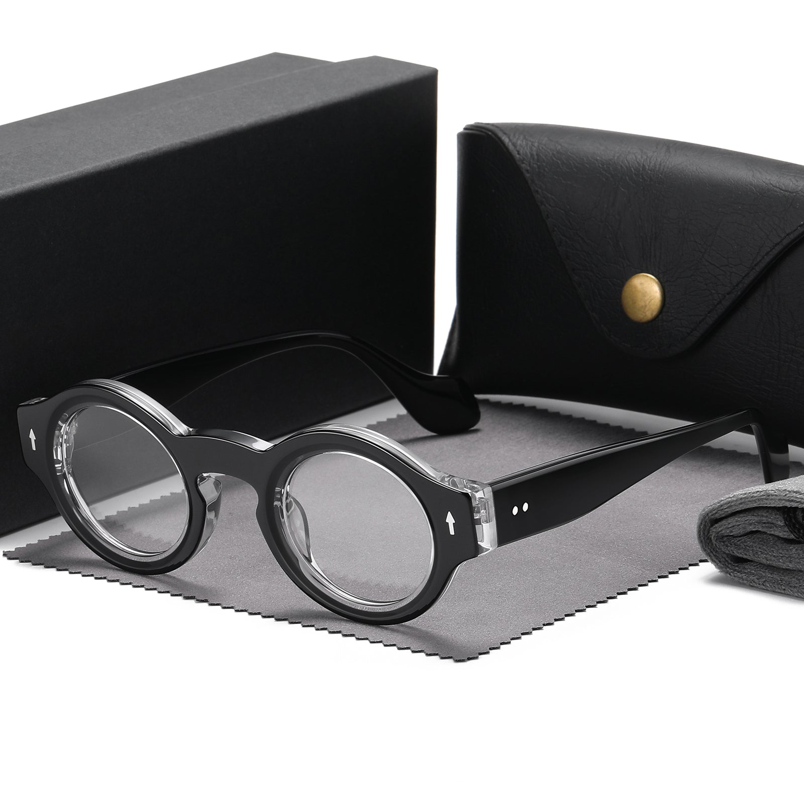 Monture de lunettes en acétate vintage Yuki
