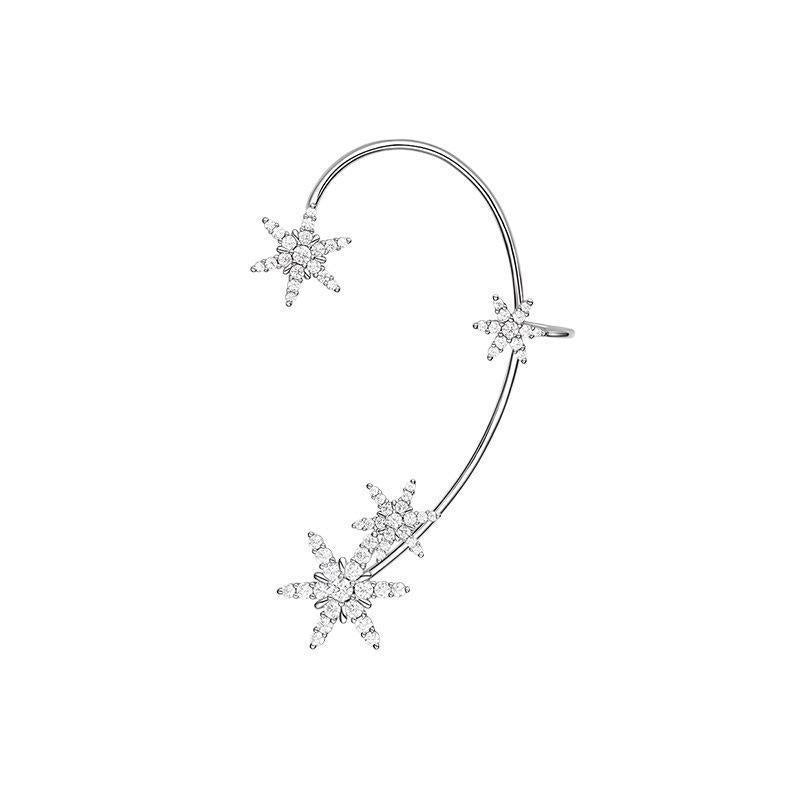 Boucles d'oreilles en zircon brillant