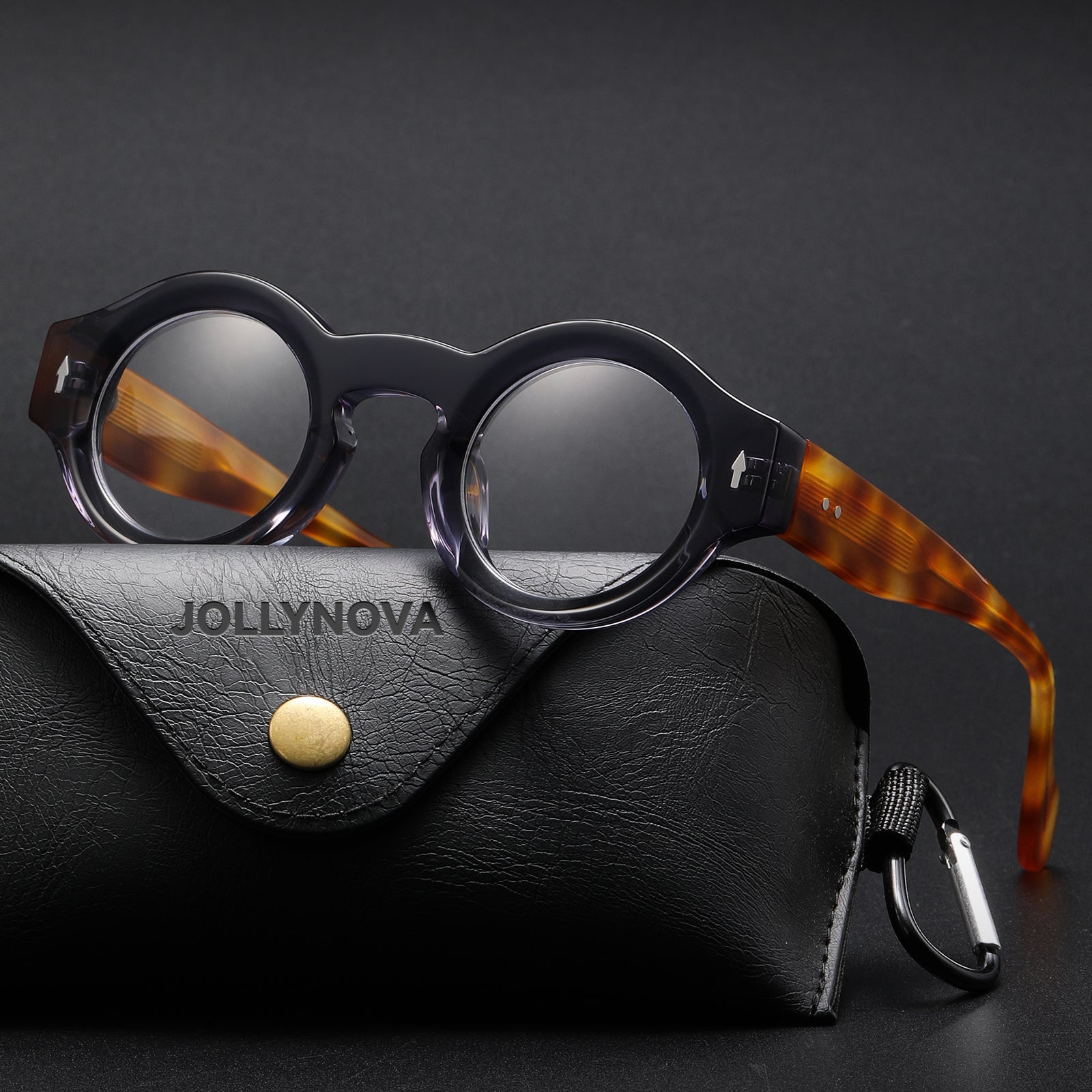 Monture de lunettes en acétate vintage Yuki