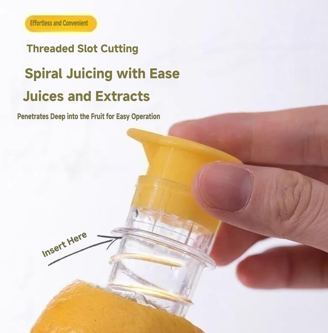 JuiceMate – Presse-citron à verrouillage par torsion