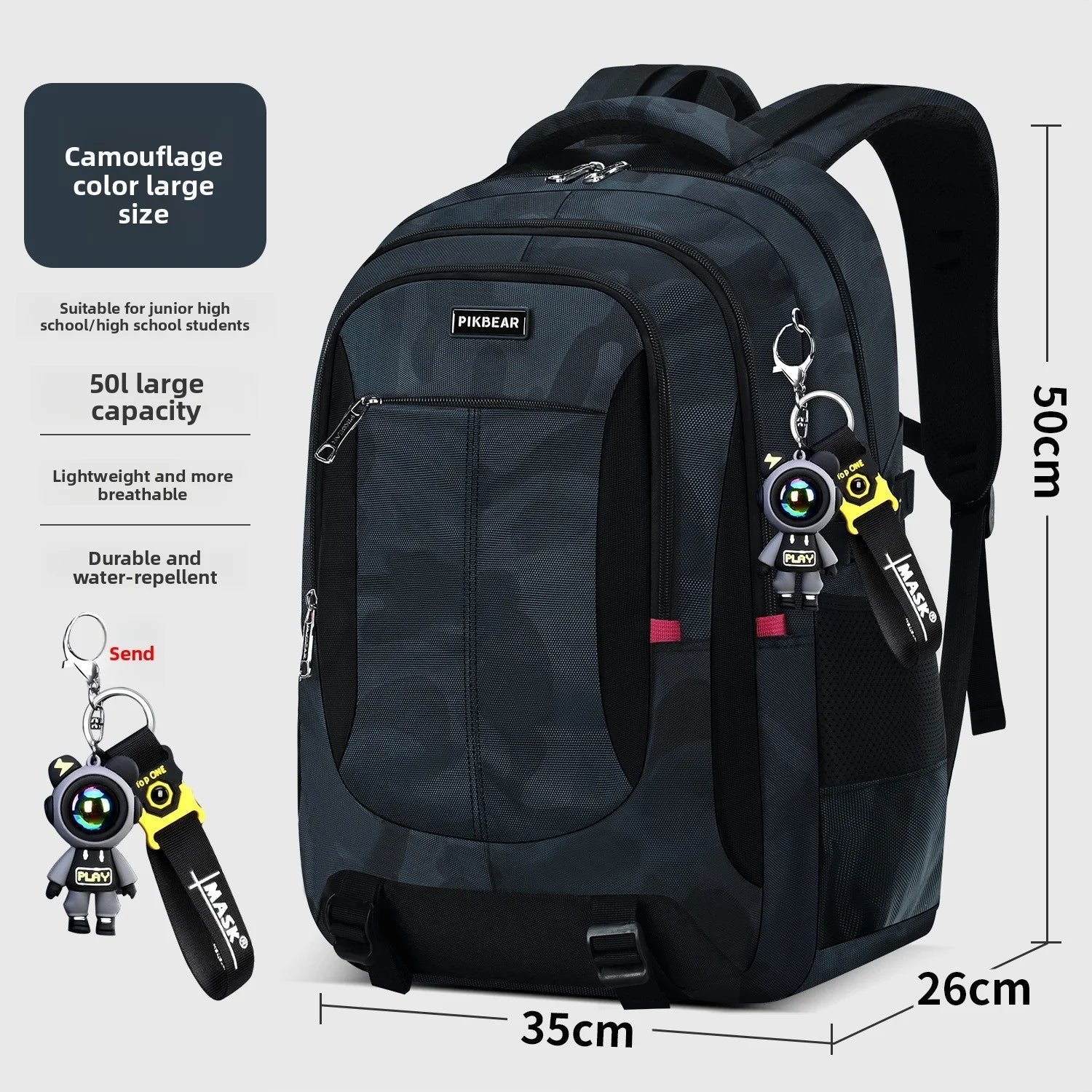 Sac à Dos Scolaire Ergonomique — Compartiment Ordinateur Rembourré