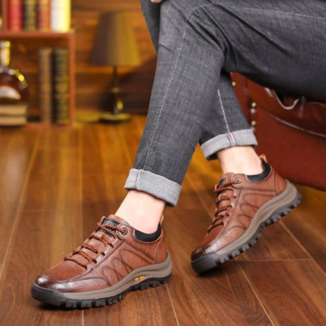 Chaussures OrthoPrestige™ – Élégance, Confort et Soutien Orthopédique