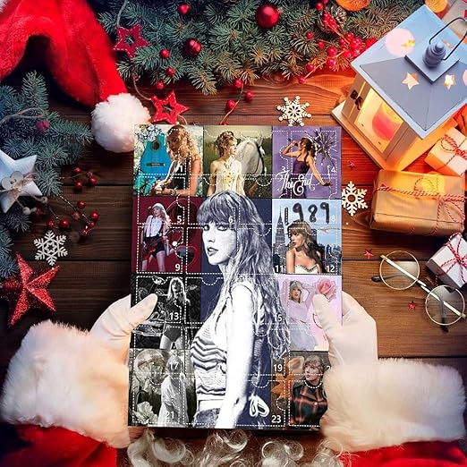 Calendrier de l'Avent pour bracelets inspirés de Taylor Swift, cadeau 24 jours 2025 – Surprise de vacances parfaite!