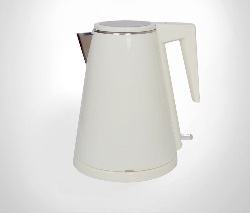 Bouilloire électrique blanche design à arrêt automatique