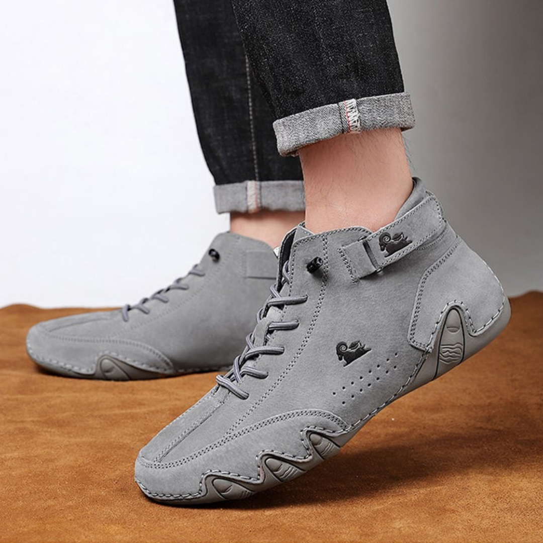Alpaca™ ergonomique en cuir, imperméable & anti-douleur + Semelles Offertes