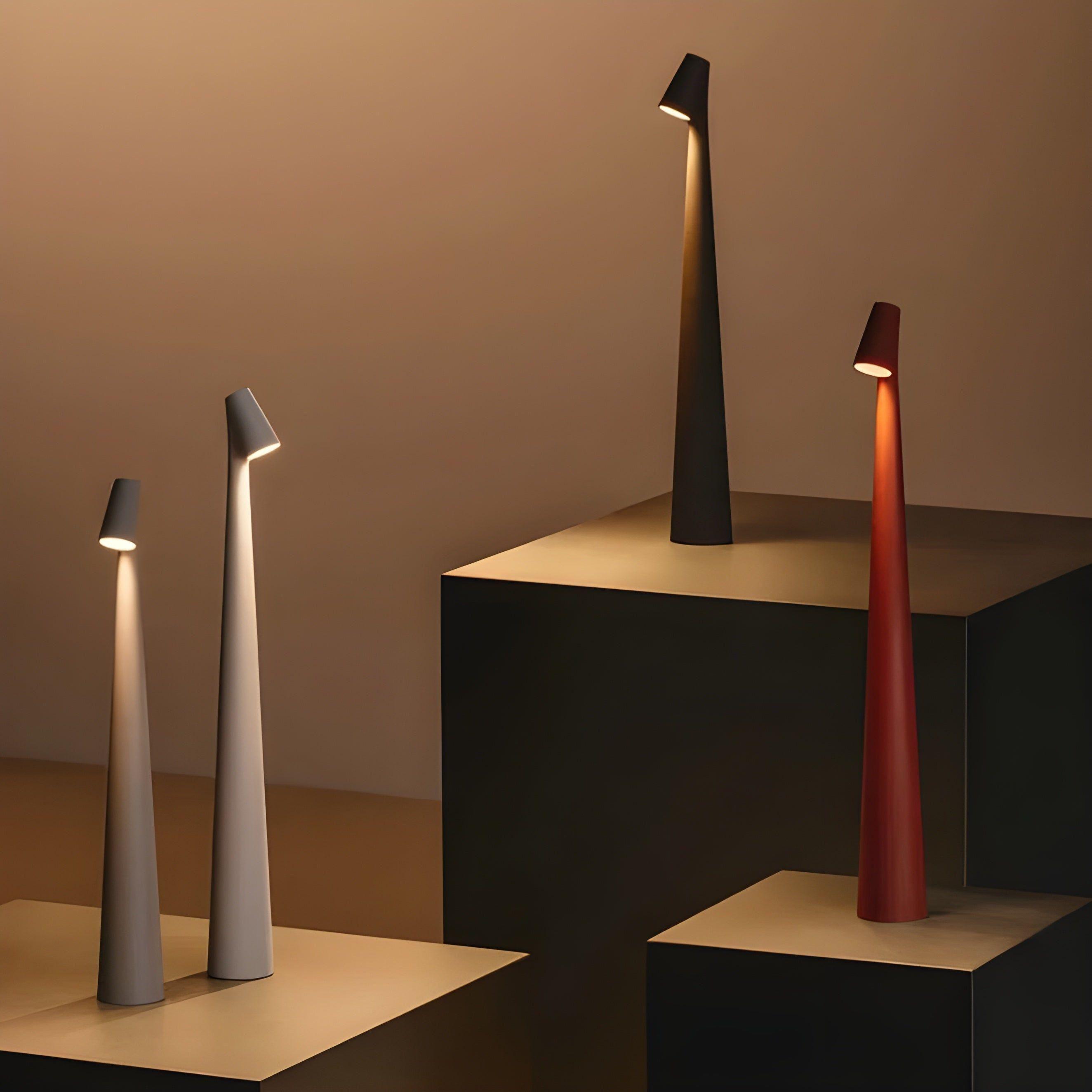 Lampe de chevet rechargeable sans fil - Sans câble