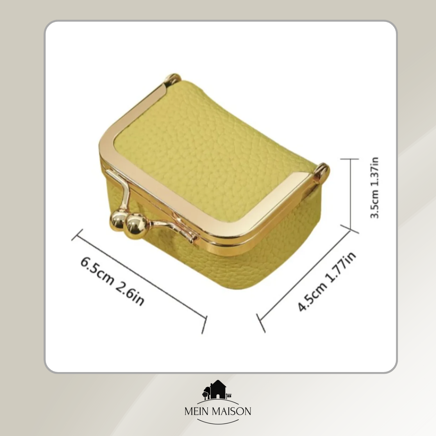 Mini boîte à bijoux de voyage - vos bijoux toujours élégants en déplacement