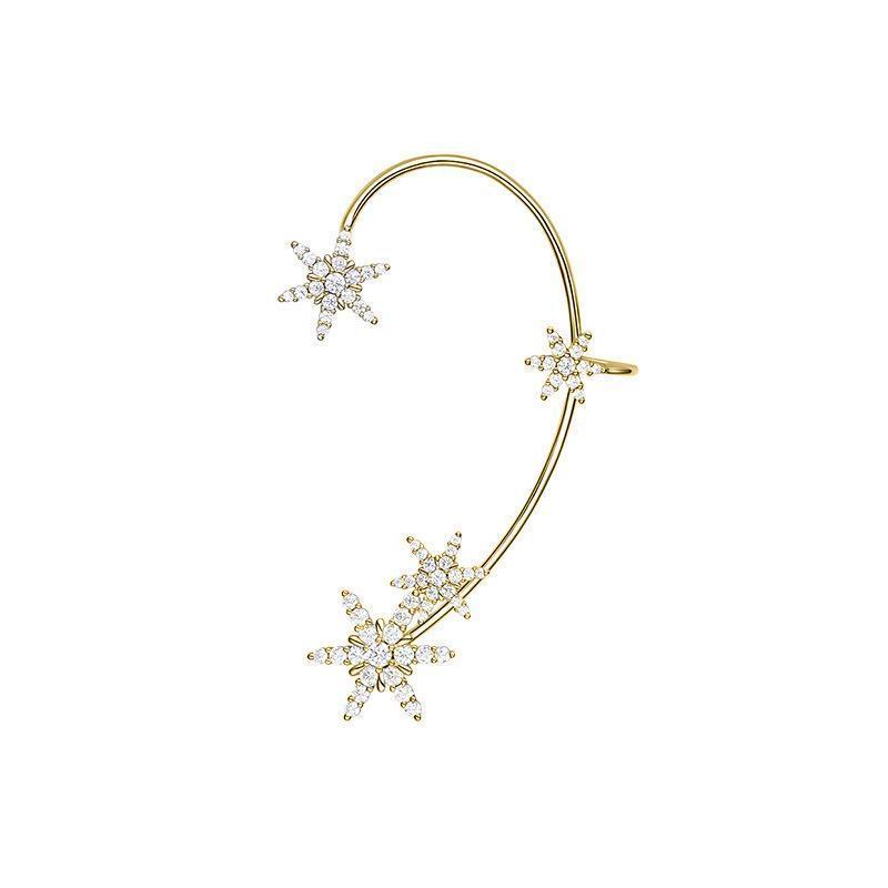 Boucles d'oreilles en zircon brillant