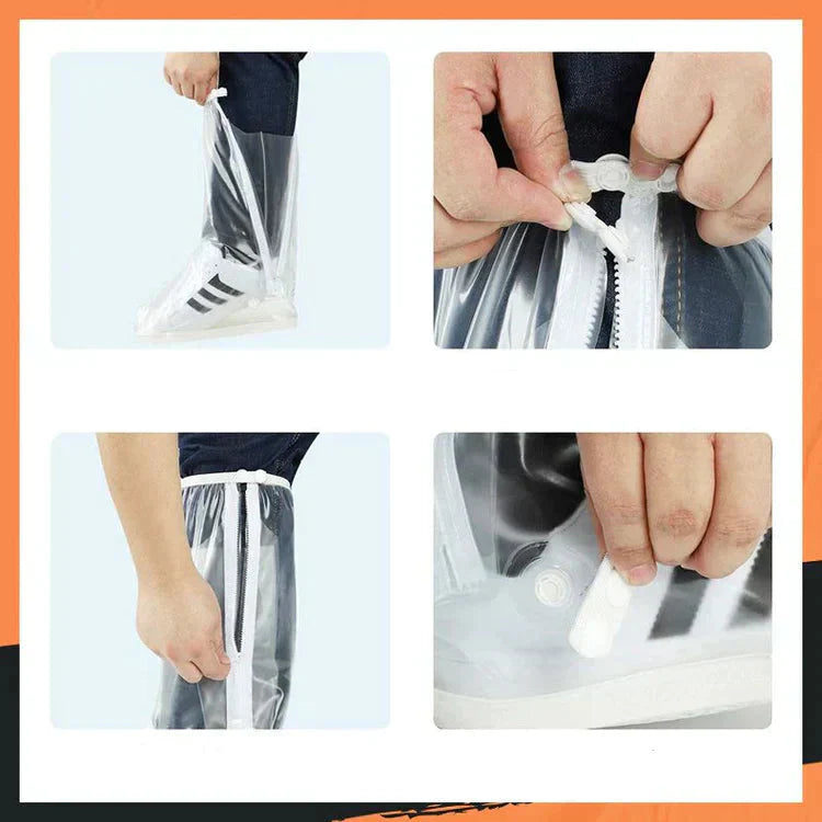 Couvre-Chaussures Imperméables – Sur-Chaussures Durables contre la Pluie, la Boue et la Saleté
