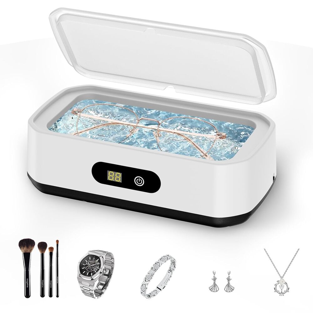 Nettoyeur ultrasonique pour bijoux à grande capacité