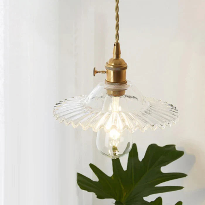 Lampe à suspension en verre - OpulentGlow