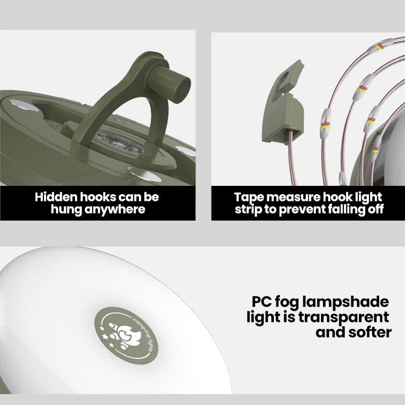 Guirlandes lumineuses imperméables extérieures portables