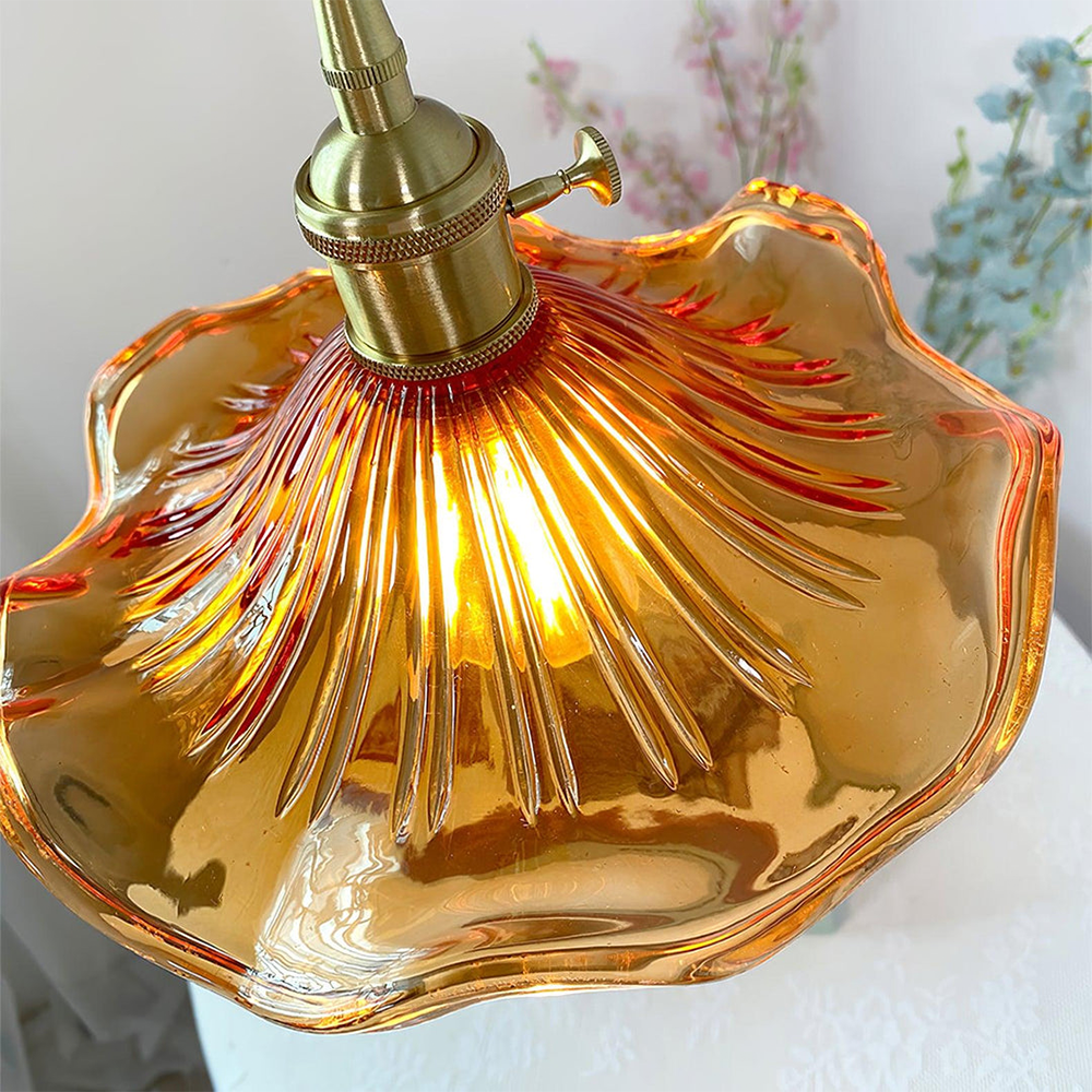 Lampe à suspension en verre Bloem LED Design Pendellamp Wit Woonkamer Slaapkamer Eetkamer Sfeerverlichting | Sansotis