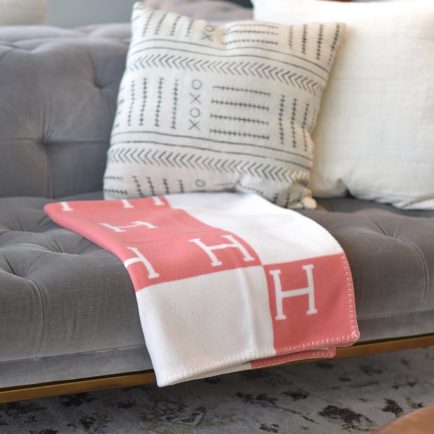 Plaid de Luxe en Laine et Cachemire – 140x170 cm – Ultra Doux & Chaud