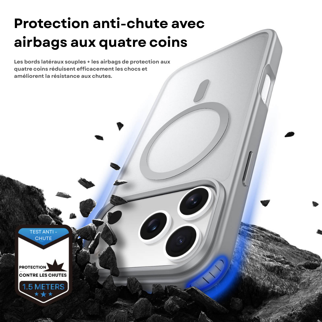 Coque Premium iPhone 17 MagSafe – Protection Fine & Robuste