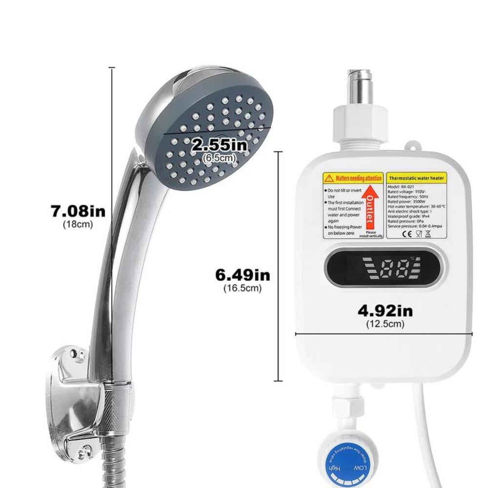 Chauffe-eau électrique instantané