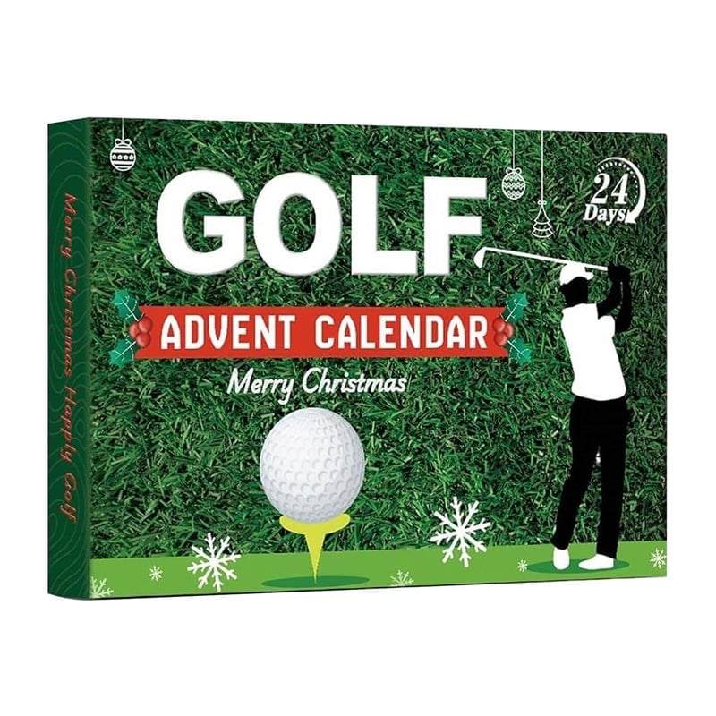 Calendrier de l'Avent Golf - Cadeau de Noël pour les golfeurs