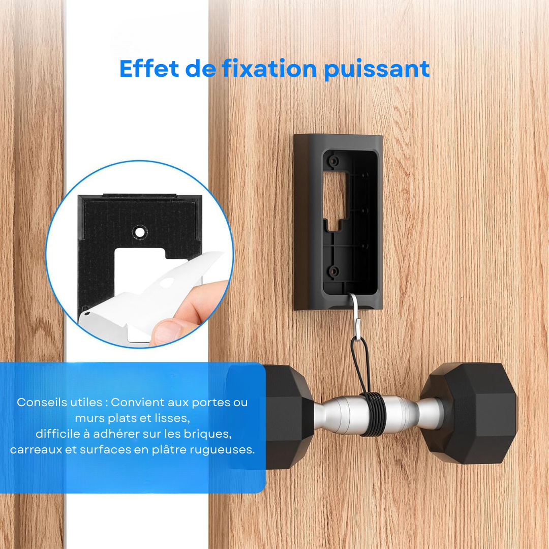 LuxGuard | Sonnette vidéo sans fil avec batterie pour une sécurité optimale