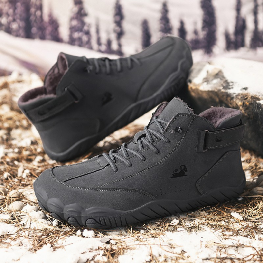 Alpaca™ ergonomique en cuir, imperméable & anti-douleur + Semelles Offertes